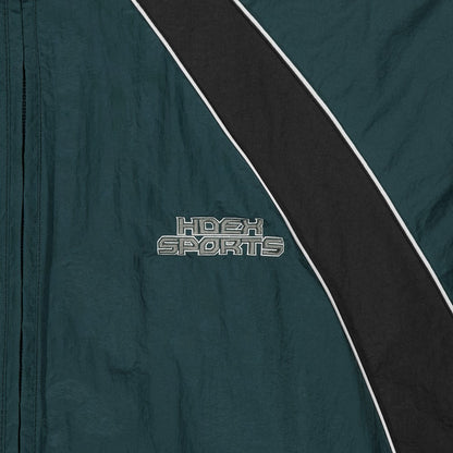 【新品早鳥優惠】Color Summit Piping 滾邊撞色防風夾克 綠色(男女同款)