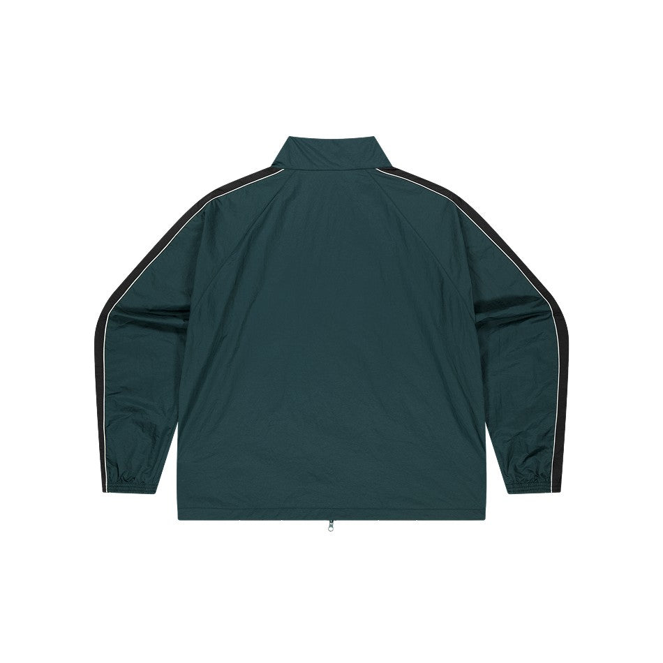【新品早鳥優惠】Color Summit Piping 滾邊撞色防風夾克 綠色(男女同款)