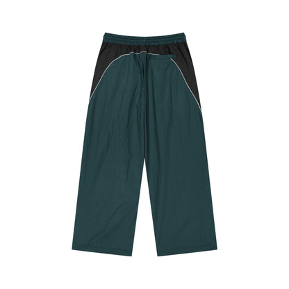 【新品早鳥優惠】Color Summit 寬版運動長褲 綠色(男女同款)