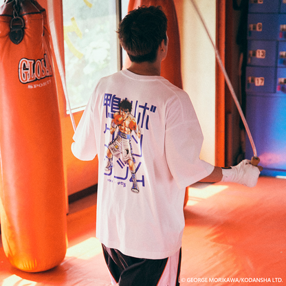 HDEX x 第一神拳 休閒短袖上衣 白色