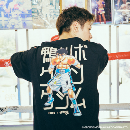 HDEX x 第一神拳 休閒短袖上衣 黑色