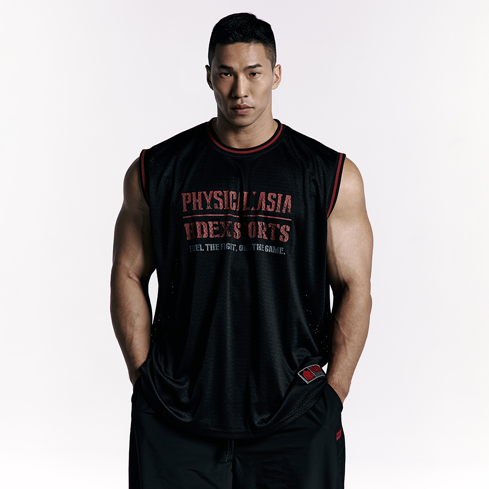 《體能之巔：亞洲大挑戰》Gint Fit 透氣運動背心 紅色