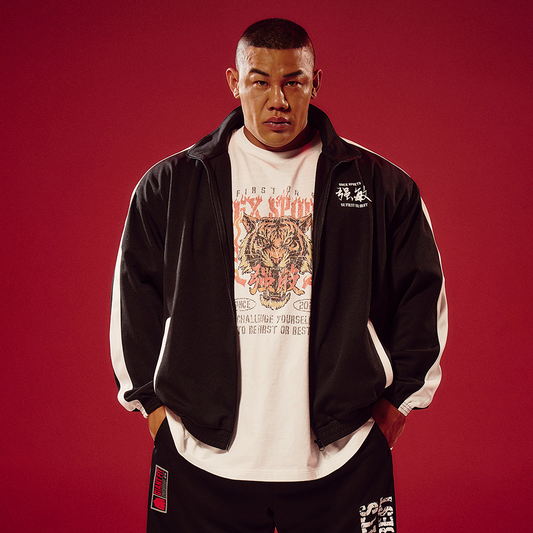 【新品早鳥優惠】Strong Dexter Mesh 透氣網眼運動夾克 黑色