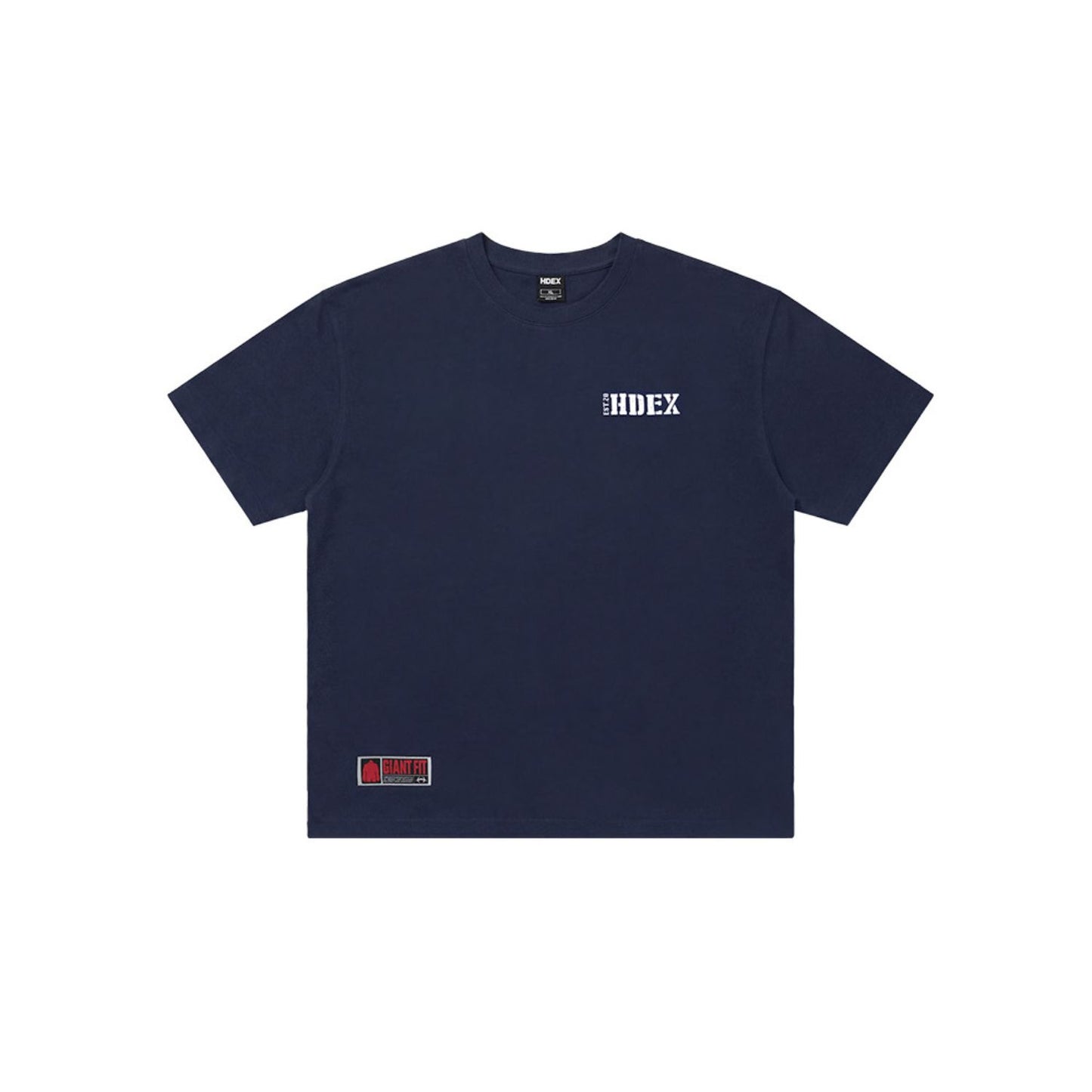 Core Small Logo Giant Fit 棉質短袖上衣 深藍色