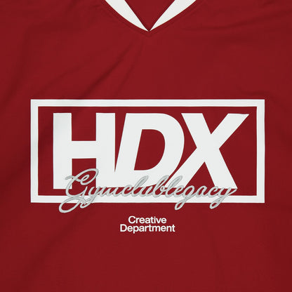 【新品早鳥優惠】Color Summit 美式足球風運動長袖上衣 紅色(男女同款)