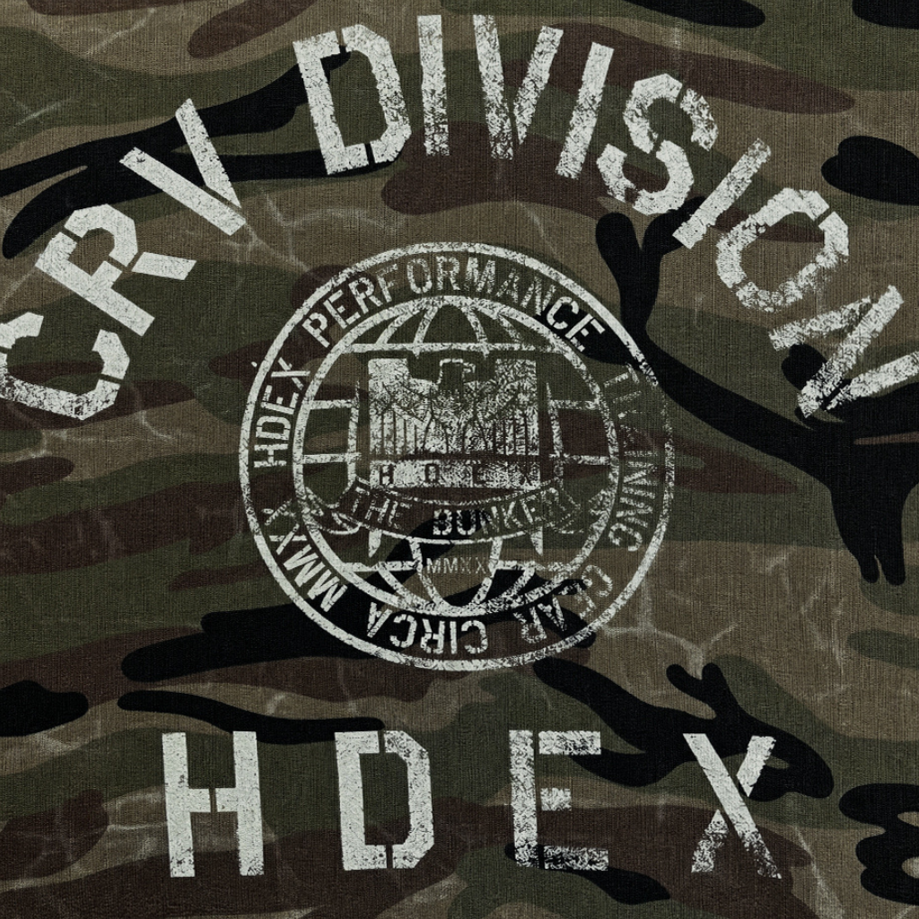 Division Giant Fit 迷彩連帽上衣 卡其綠