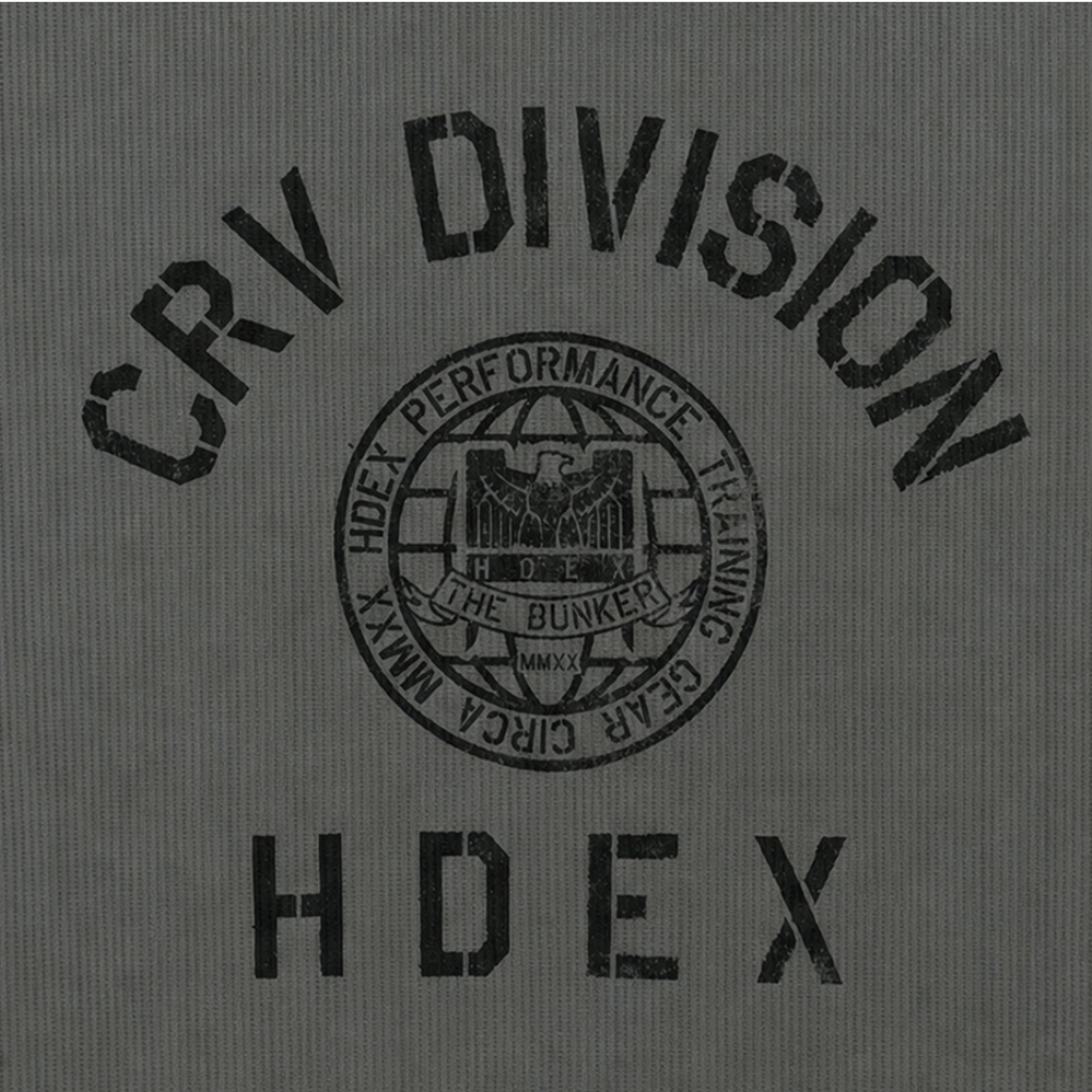 Division 華夫格弧襬長袖上衣 炭灰色