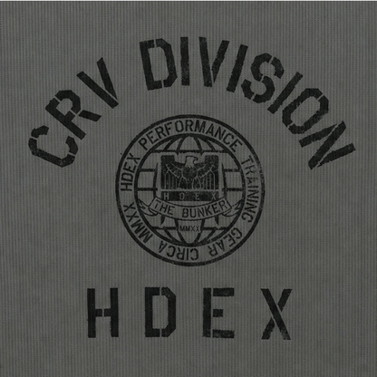 Division 華夫格弧襬長袖上衣 炭灰色