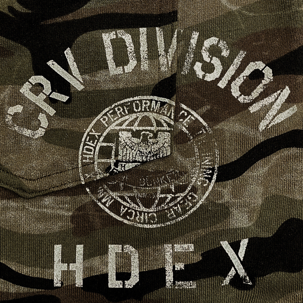 Division 迷彩運動長褲 卡其綠