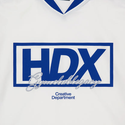 【新品早鳥優惠】Color Summit 美式足球風運動長袖上衣 白色(男女同款)