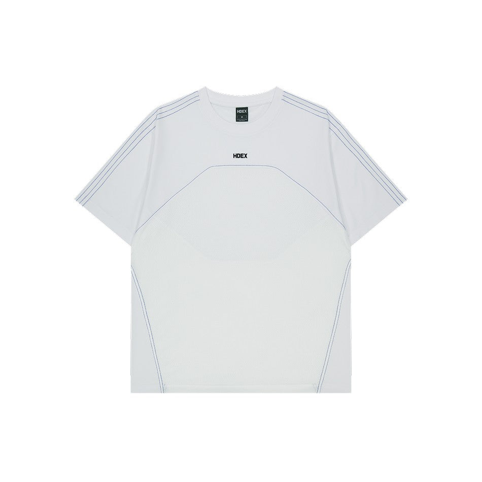 【新品早鳥優惠】EZ Stitch Kick 運動短袖上衣 白色(男女同款)