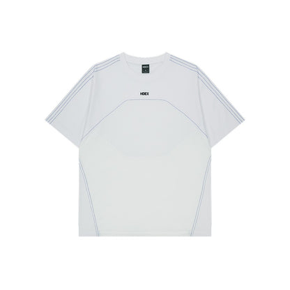 【新品早鳥優惠】EZ Stitch Kick 運動短袖上衣 白色(男女同款)