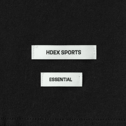 Essential 莫代爾休閒長袖上衣 黑色