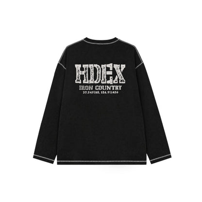 Core Giant Fit 美式運動長袖上衣 黑色