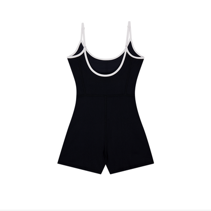 【新品早鳥優惠】Light Support 細肩連身運動背心 黑色