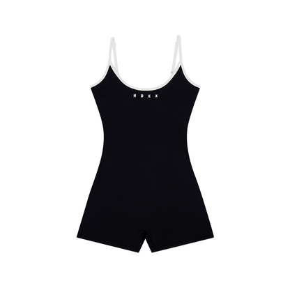 【新品早鳥優惠】Light Support 細肩連身運動背心 黑色