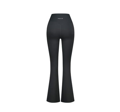 【新品預購】Firm Support 喇叭修身運動褲 深灰色
