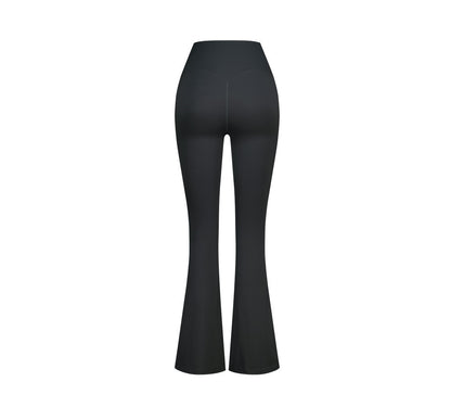 【新品預購】Womens Support 喇叭修身運動褲 深灰色