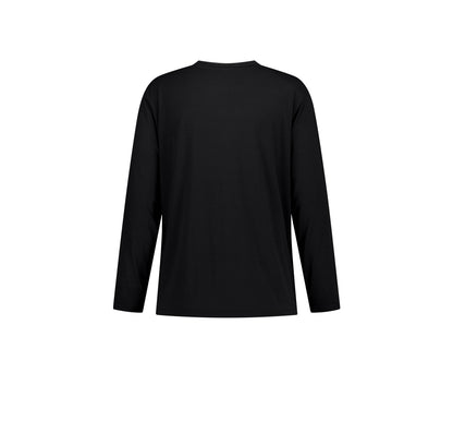 【新品預購】Brisen Muscle Fit 運動長袖上衣 黑色