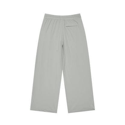 Womens Stich Curyed 尼龍運動長褲 灰色