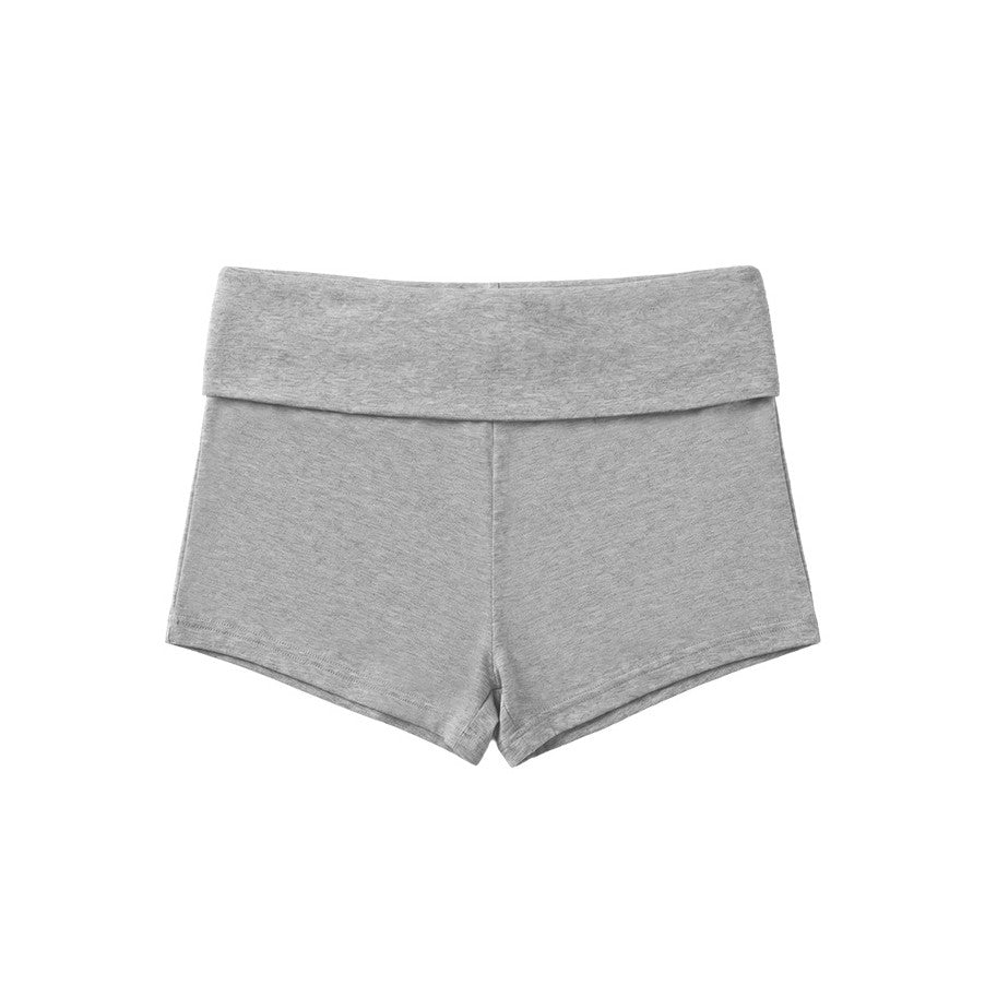 Essential Folding 運動短褲 麻花灰