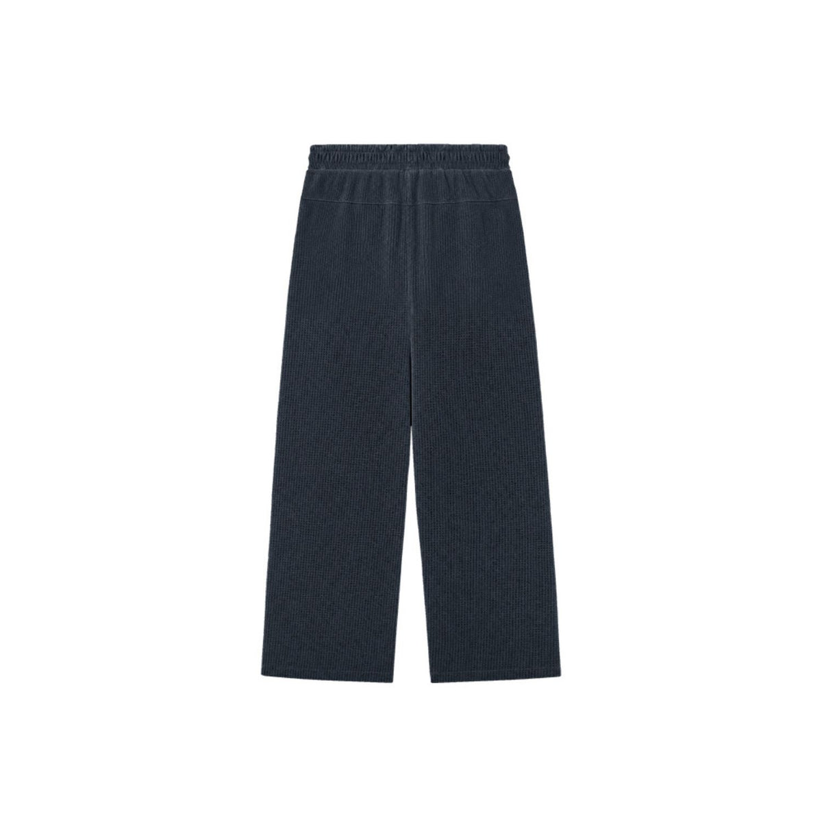 Soft Velour 華夫格運動長褲 海軍藍