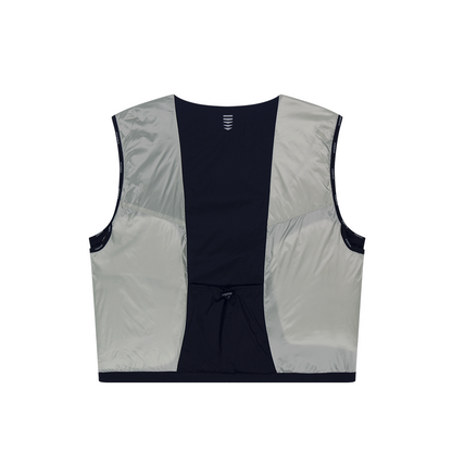 【新品早鳥優惠】Assist Utility Running 輕暖科技背心 淺灰色(男女同款)