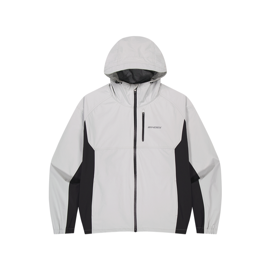 【新品早鳥優惠】Assist Two Tone Storm Shell 防風雨連帽外套 淺灰色