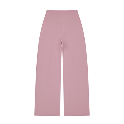 【新品早鳥優惠】Light Support Daily 修身寬版運動長褲 粉色