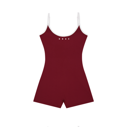 【新品早鳥優惠】Light Support 細肩連身運動背心 櫻桃紅