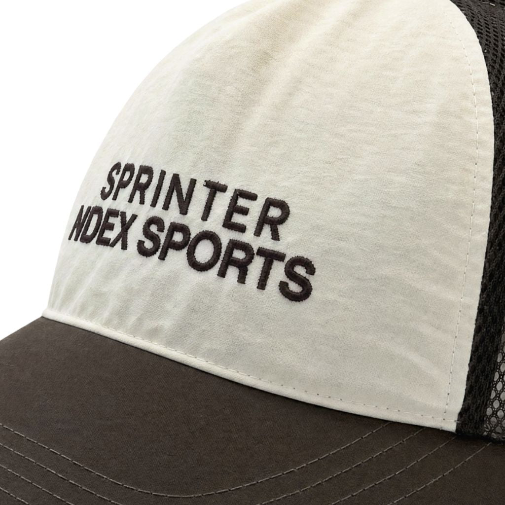 Sprinter Running 網眼拼接棒球帽 棕色