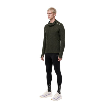Align Running 高腰側口袋緊身運動褲 黑色