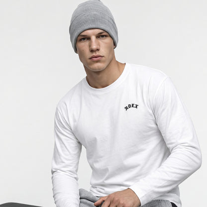 Natural Body Fit 長袖上衣 白色
